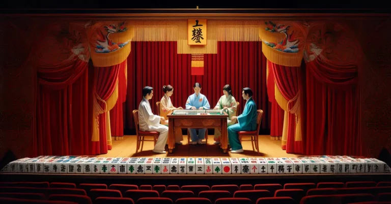 jeu asiatique mahjong